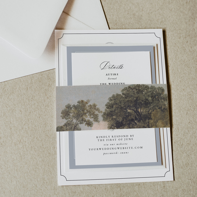 Chrystie | Luxury European Wedding Invitation Suite