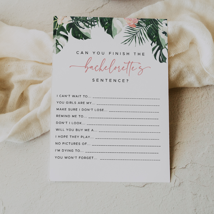 RAE | Tropical Bachelorette Party Game Bundle