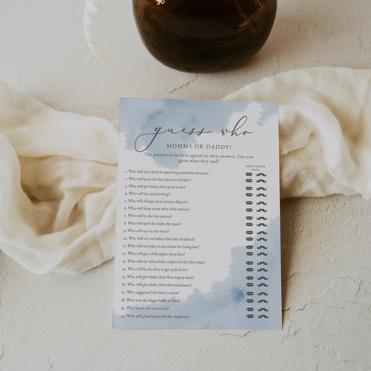 LUCA | Baby Shower Invitation Bundle