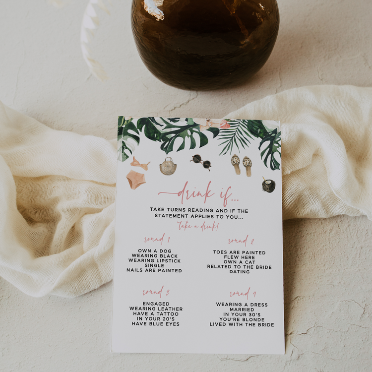 RAE | Tropical Bachelorette Party Game Bundle