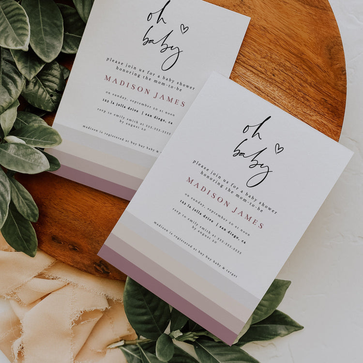 WREN | Boho Baby Shower Suite