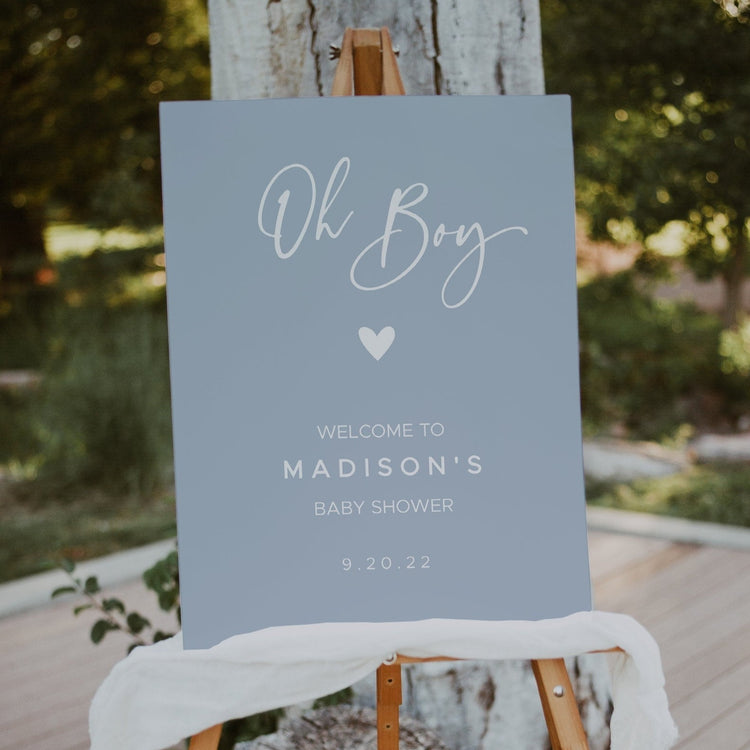 KAI | Baby Shower Welcome Sign