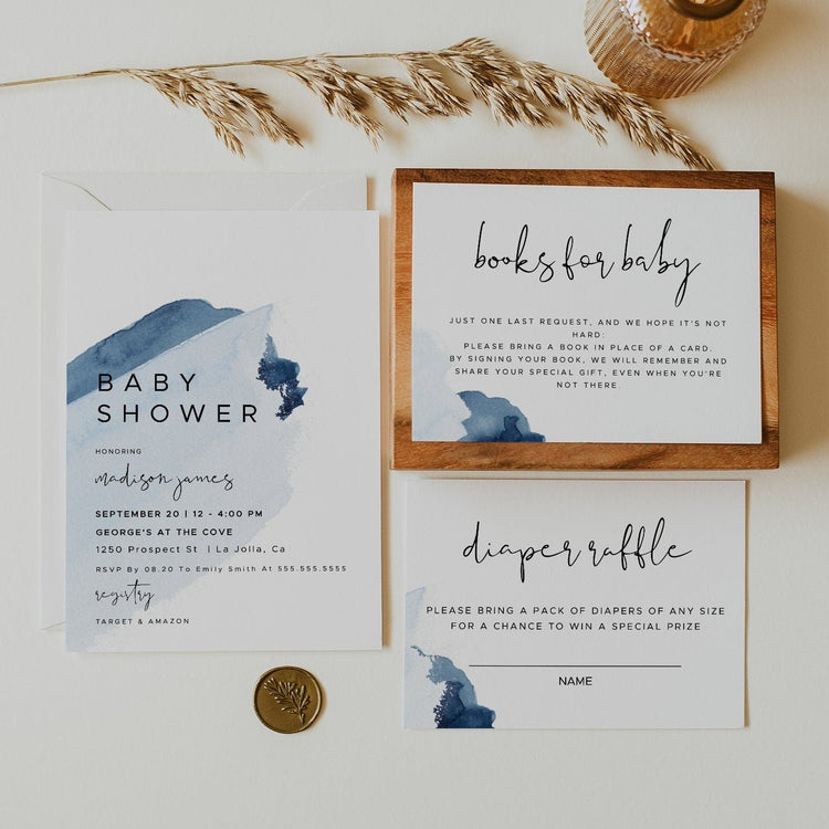 DAKOTA | Baby Shower Invitation Suite