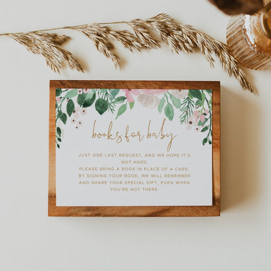 FLORA | Books For Baby Insert