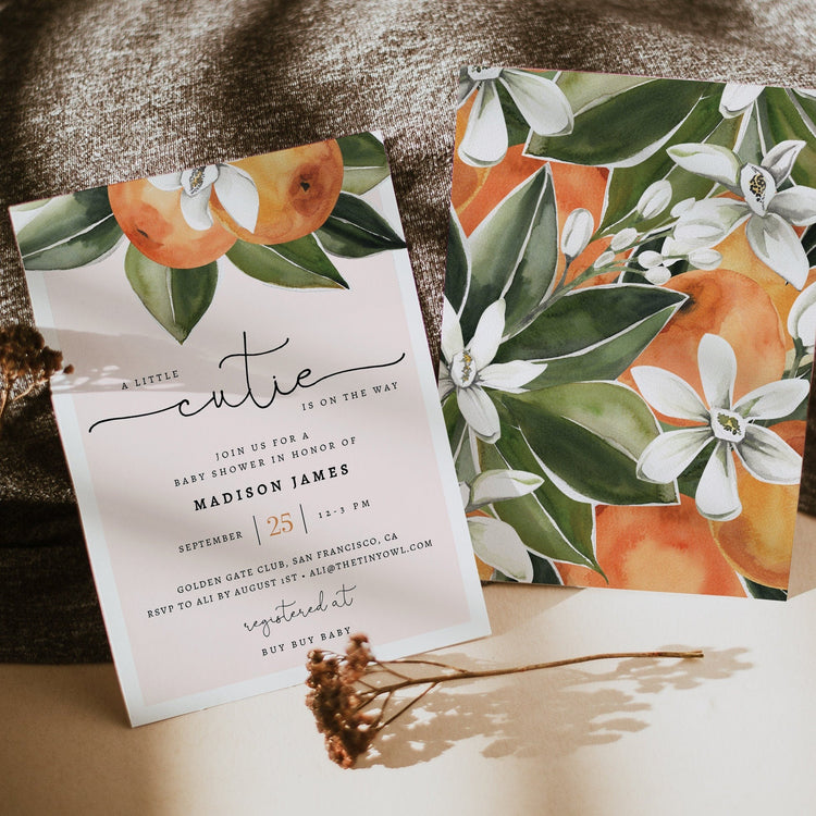 CLEMENTINE | Baby Shower Invite