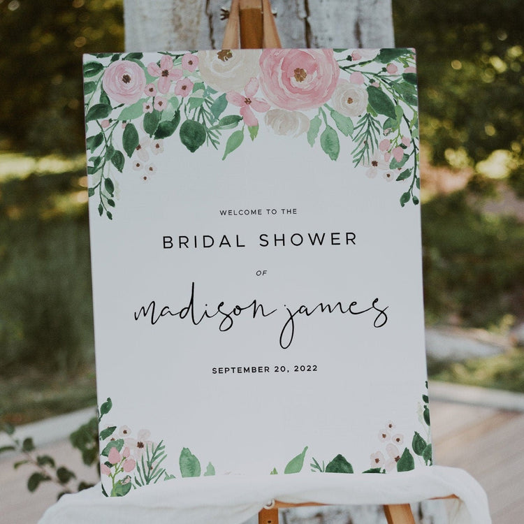 FLORA | Bridal Shower Welcome Sign