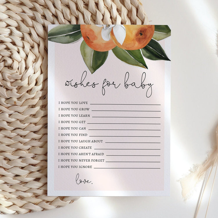 CLEMENTINE | Wishes for Baby Game