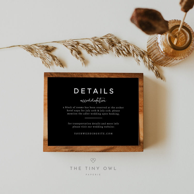 SLOANE | Minimal Arch Wedding Invitation Suite
