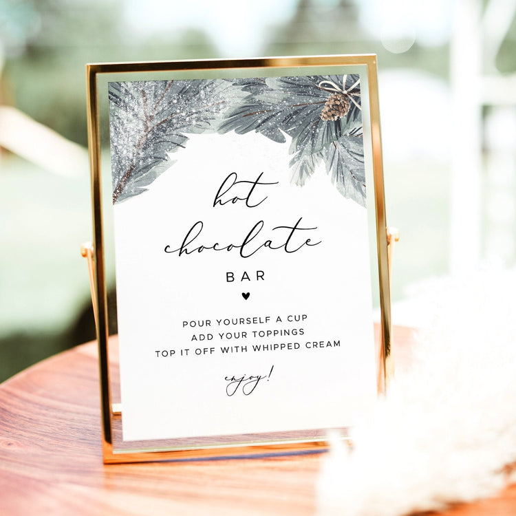 EVERLY | Hot Chocolate Bar Sign