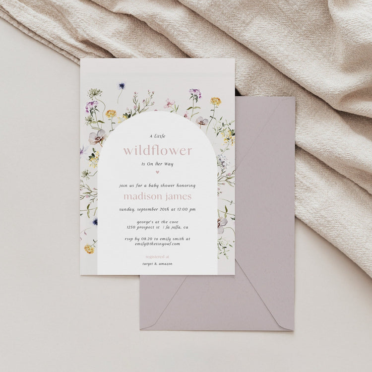 EMELINE | Baby Shower Invitation Suite