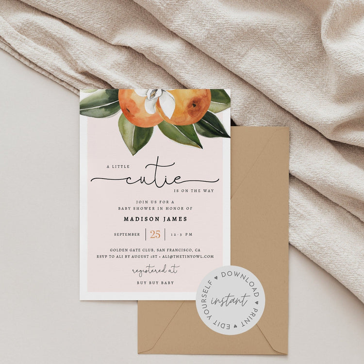 CLEMENTINE | Baby Shower Suite