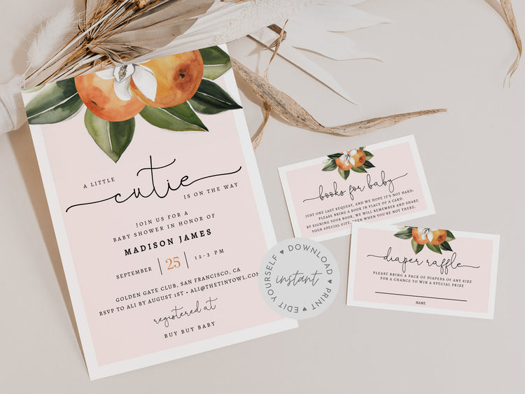 CLEMENTINE | Baby Shower Suite