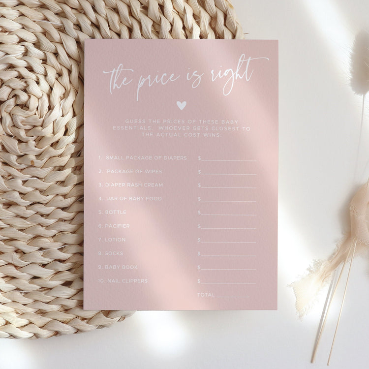 BEVERLY | Baby Shower Games Bundle