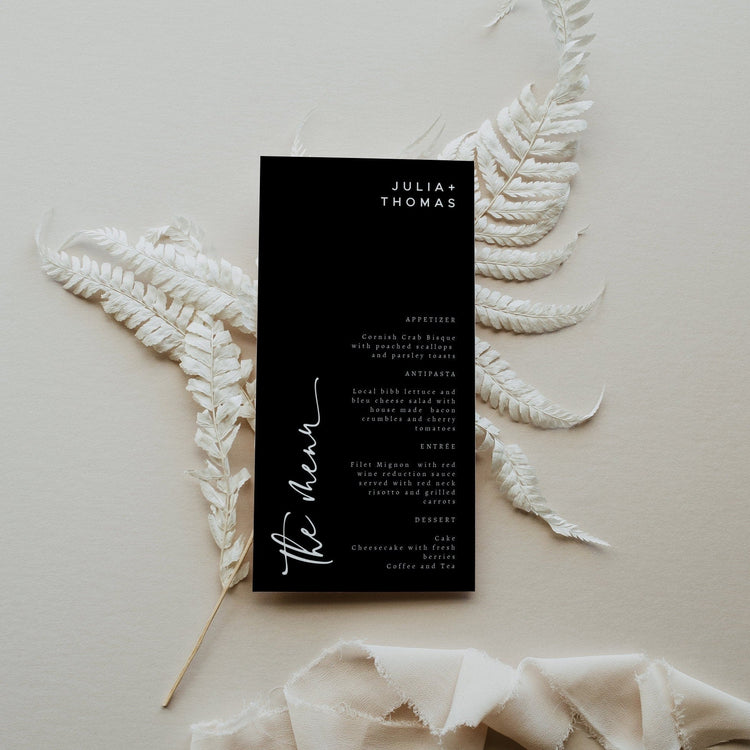 SLOANE | Menu