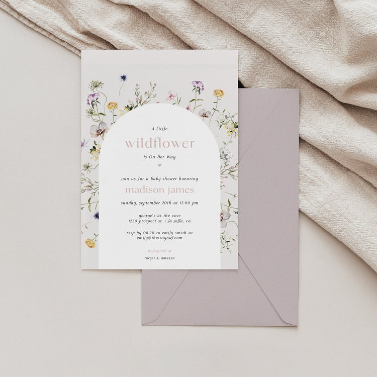 EMELINE | Baby Shower Invitation