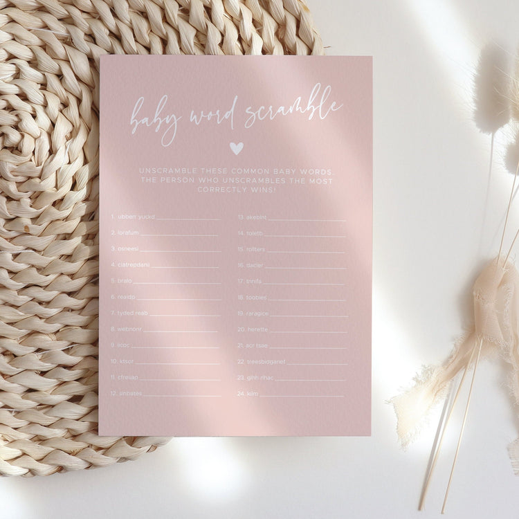 BEVERLY | Baby Shower Games Bundle