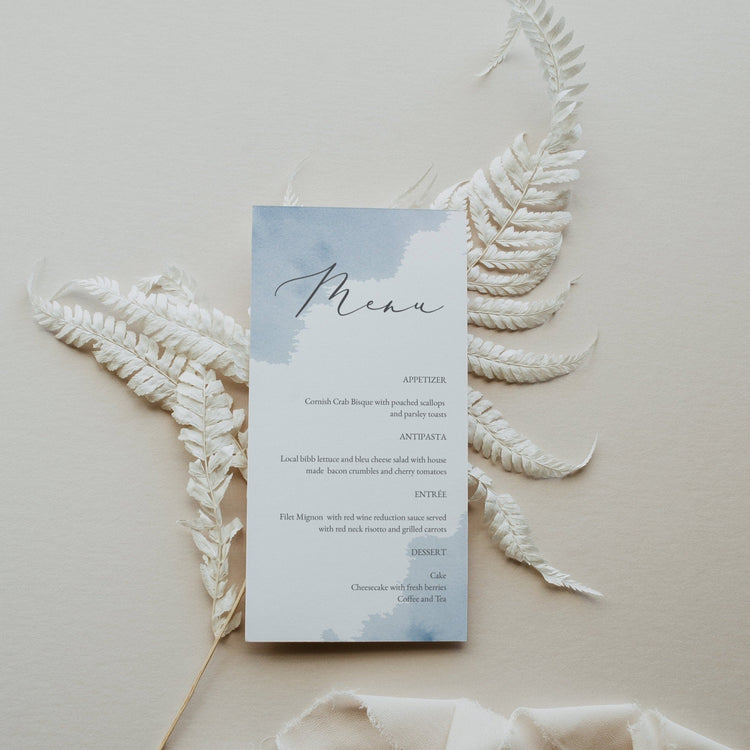 LUCA | Table Menu Card