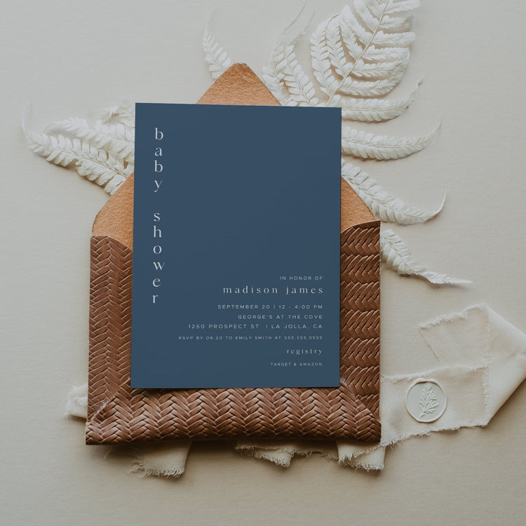 JAYDEN | Baby Shower Invitation