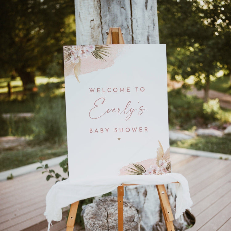 JOSIE | Baby Shower Welcome Sign
