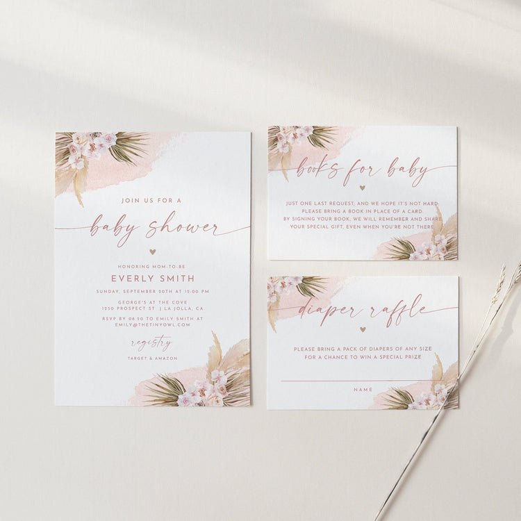JOSIE | Baby Shower Invitation Suite