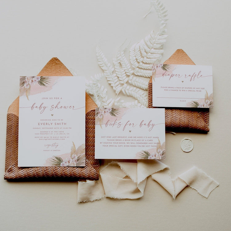 JOSIE | Baby Shower Invitation Suite