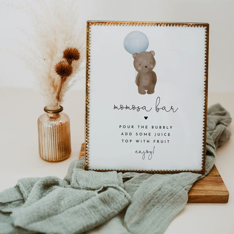 TEDDY | Mom-osa Bar Sign