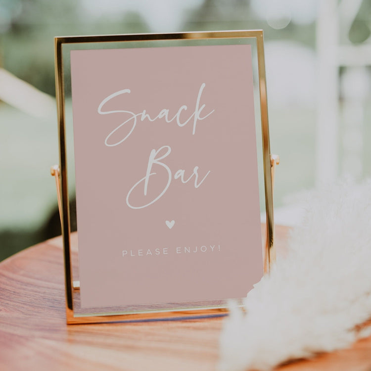 BEVERLY | Snack Bar Sign