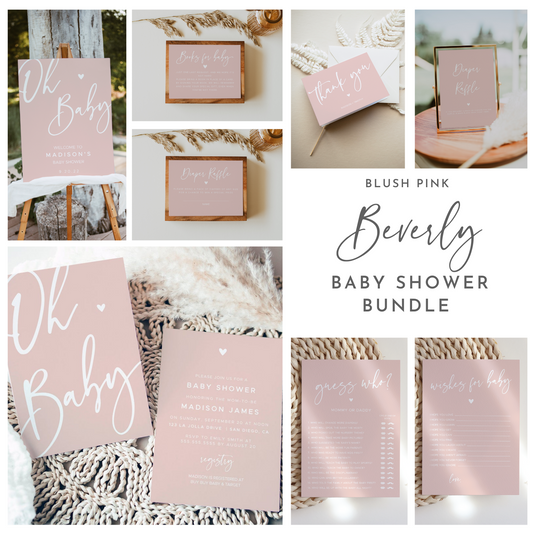 BEVERLY | Baby Shower Bundle