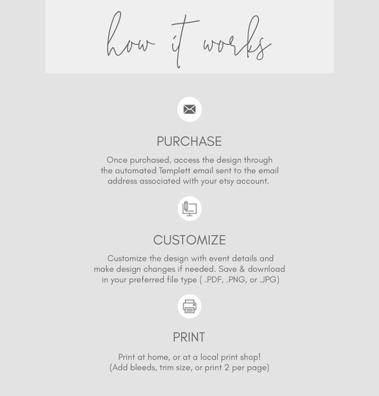 Oh Baby Pink Baby Shower Invitation Suite, Baby Shower, DIY Baby Shower Invitation, Minimalist Baby Shower, Editable Invitation #01PMM