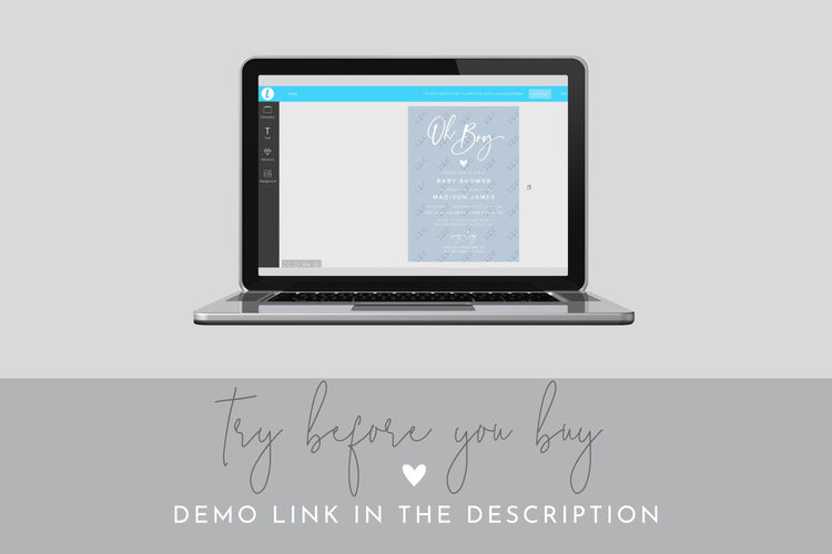 Minimalist Wedding Invitation Set, INSTANT DOWNLOAD, Modern, Simple, Elegant, Editable Template, Invite, RSVP, Details