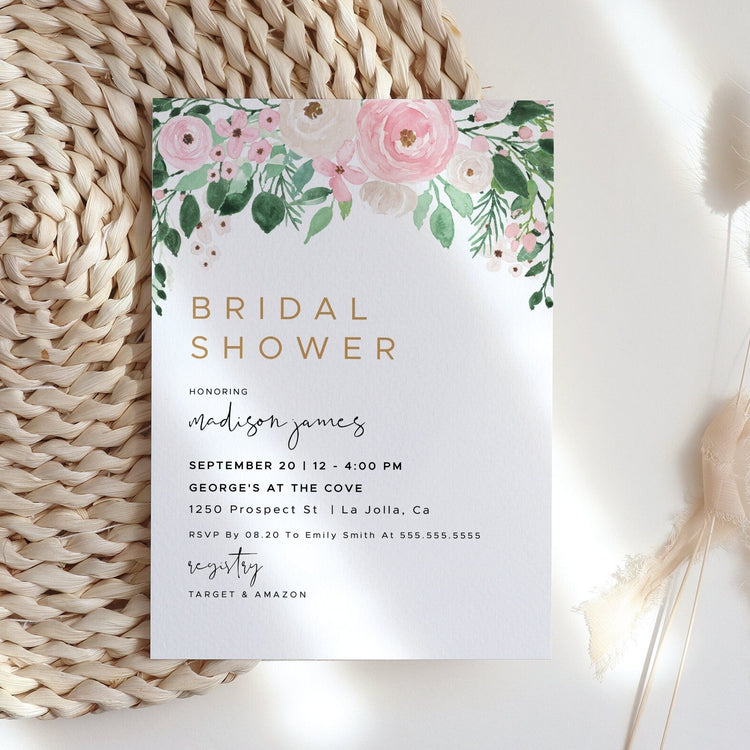 FLORA | Bridal Shower Invitation Template