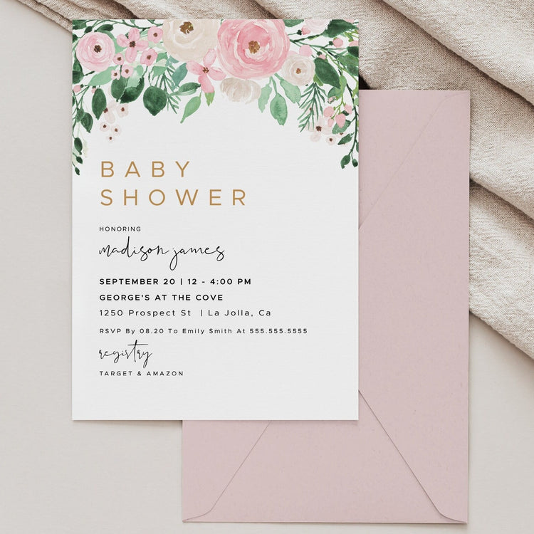FLORA | Baby Shower Invitation