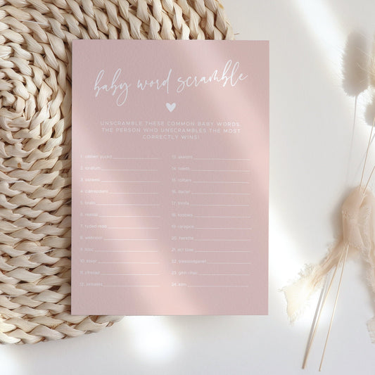 BEVERLY | Baby Shower Games Bundle