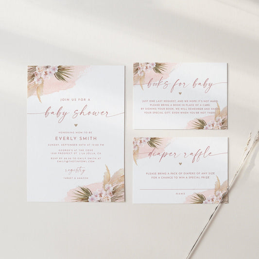 JOSIE | Baby Shower Invitation Suite