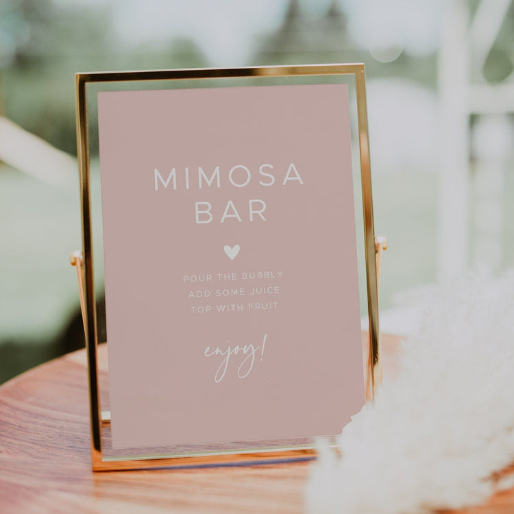 BEVERLY | Mimosa Bar Sign