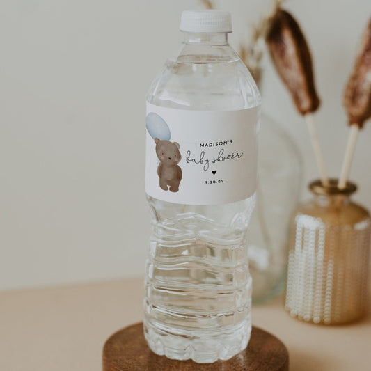 TEDDY | Water bottle Label
